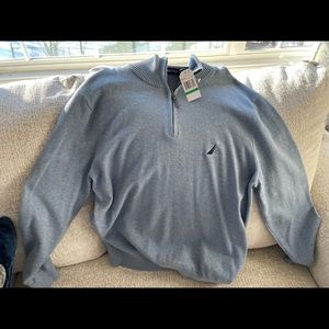 Nautica 1/4 zip sweater in new condition with tags